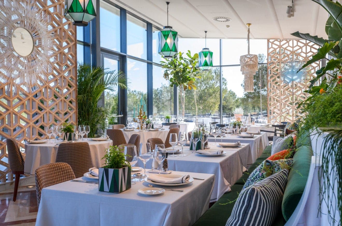 Restaurant in het Las Colinas clubhuis